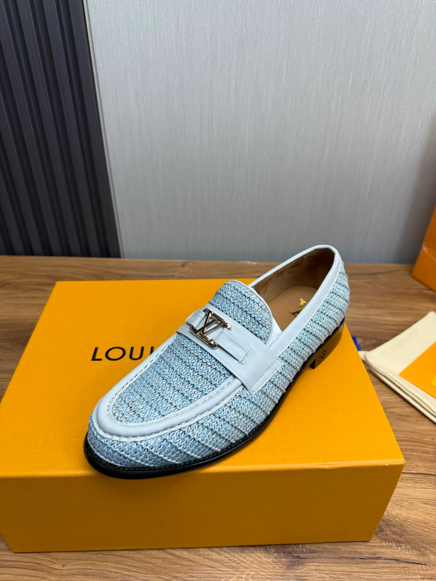 Factory 680💰 LV. Men's business casual leather shoes, all made of imported original brand leather, just to create a more comfortable wearing experience, original non-slip and wear-resistant outsole ✔️16-45 (38.45 non-returnable)